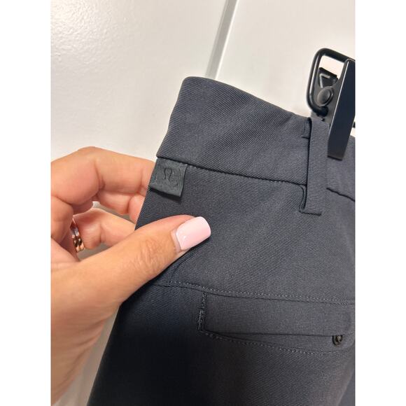 Lululemon Men's ABC Classic Fit Trouser 37L Warpstreme Pants Black Size 40 - Picture 7 of 13